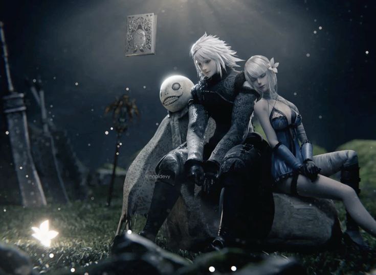 Nier Replicant, Project Gestalt, Nier Lore, Grimoire Weiss, Shades, Yonah, Yoko Taro, Replicant vs Gestalt, Nier story explained, Nier timeline